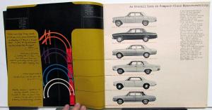 1966 Rambler X-Ray Dealer Comparison Brochure AMC Chevrolet Dodge Ford Plymouth