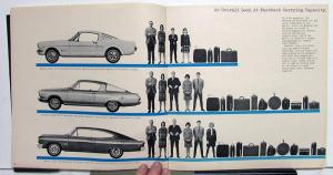 1966 Rambler X-Ray Dealer Comparison Brochure AMC Chevrolet Dodge Ford Plymouth