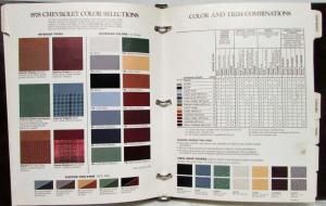1978 Chevrolet Fleet Buyers Guide Camaro Nova Impala Caprice Monza Chevette