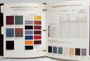 1978 Chevrolet Fleet Buyers Guide Camaro Nova Impala Caprice Monza Chevette