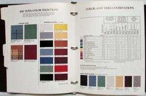 1978 Chevrolet Fleet Buyers Guide Camaro Nova Impala Caprice Monza Chevette