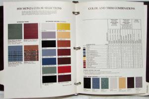 1978 Chevrolet Fleet Buyers Guide Camaro Nova Impala Caprice Monza Chevette