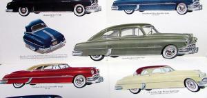 1950 Pontiac Sales Brochure Catalina Chieftain Streamliner Steel Station Wagon