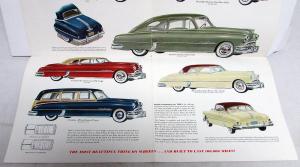 1950 Pontiac Sales Brochure Catalina Chieftain Streamliner Steel Station Wagon