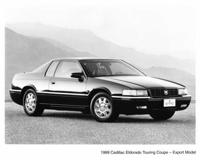 1999 Cadillac Eldorado Touring Coupe Press Photo 0374 - Export Model