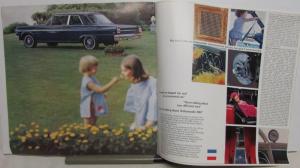 1966 Ambassador American Motors Oversized Sales Brochure Original
