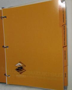 1999 Suzuki Media Information Press Kit - Grand Vitara Esteem Swift