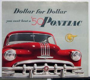1950 Pontiac Sales Brochure Catalina Chieftain Streamliner Steel Station Wagon 2