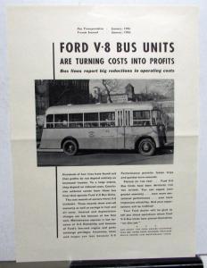 1936 Ford V8 Bus Units Are Turning Costs Into Profits Ad Proof