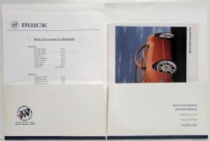 1999 Buick Cielo Open-Air Concept Car Press Kit