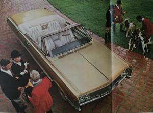 1968 Chrysler Imperial XL Sales Brochure LeBaron Crown HT Coupe Convertible