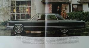 1968 Chrysler Imperial XL Sales Brochure LeBaron Crown HT Coupe Convertible