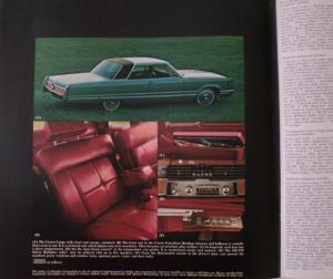 1968 Chrysler Imperial XL Sales Brochure LeBaron Crown HT Coupe Convertible