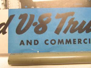 1936 Ford V8 Truck goes 68,00 Miles Without Taking Head Off Engine Ad Proofs