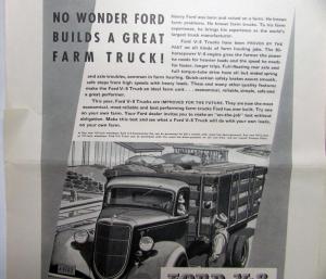 1936 Ford Truck V8 Builds A Great Farm Truck Ad Proofs