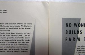 1936 Ford Truck V8 Builds A Great Farm Truck Ad Proofs