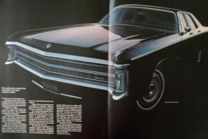 NOS 1969 Chrysler Imperial XL Sales Brochure LeBaron Crown