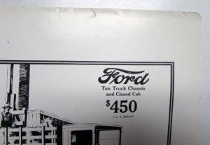 1926 Ford Model T Truck Just Right For Stock Hauling Ad Proof
