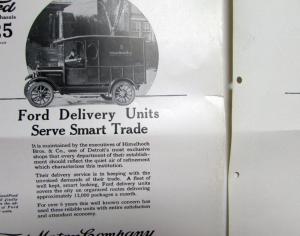1926 Ford Model T Parcel Delivery Units Serve Smart Trade Ad Proof