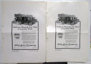 1926 Ford Model T 1 Ton Truck Delivery Ad Proof