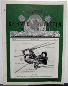 1936 Ford Service Bulletin Volume 17 Set Of 8 Dealer Repair Updates Original