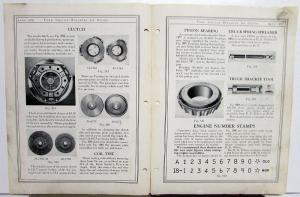 1936 Ford Service Bulletin Volume 17 Set Of 8 Dealer Repair Updates Original