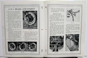 1936 Ford Service Bulletin Volume 17 Set Of 8 Dealer Repair Updates Original