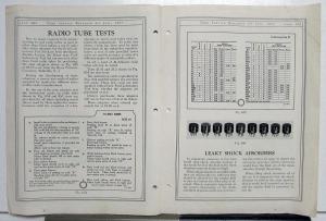 1937 Ford Service Bulletin Volume 18 Set Of 8 Dealer Repair Updates Original