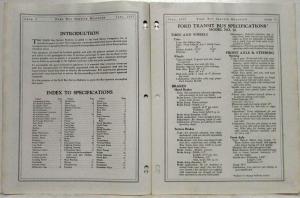 1937 Ford Bus Service Bulletin Volume 1 June Number 1