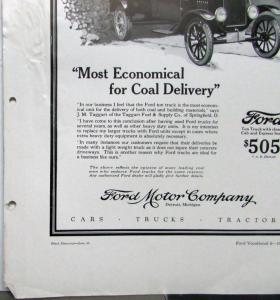 1926 Ford Model T 1 Ton Closed Cab Express Body Truck A Proof