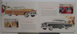 1954 Pontiac Star Chief Silver Streak Chieftain Sales Brochure Large Prestige