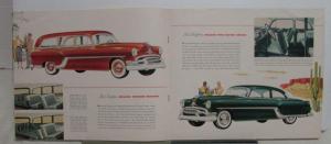 1954 Pontiac Star Chief Silver Streak Chieftain Sales Brochure Large Prestige
