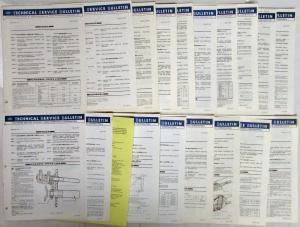 1971 Ford Service Department Technical Service Bulletins Lot