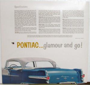 1956 Pontiac Catalina Star Chief Safari 870 860 Dealer Sales Brochure