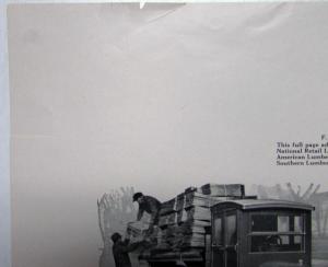 1926 Ford Model T 1 Ton Truck Chassis Ad Proof