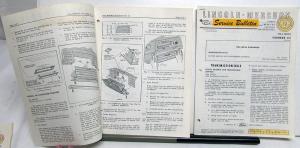 1964 Lincoln Mercury Division Service Bulletins Lot - 1964 Series