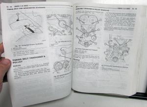 2004 Chrysler Dodge Sebring Stratus Sedan & Convertible Service Shop Manual Set