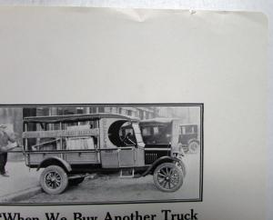 1926 Ford Model T Ton Truck Express Canopy Top Open Cab Ad Proof