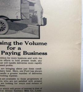 1925 Ford Model T One Ton Chassis Delivery Ad Proof