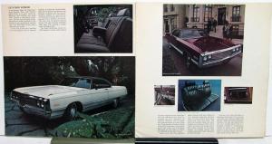 1970 Chrysler New Yorker Town & Country 300 Newport Custom Large Brochure
