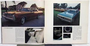 1970 Chrysler New Yorker Town & Country 300 Newport Custom Large Brochure