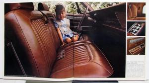 1970 Chrysler Imperial LeBaron Crown XL Color Sales Brochure Original