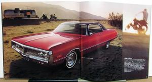1972 Chrysler Imperial New Yorker Town & Country Newport XL Sales Brochure