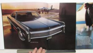 1972 Chrysler Imperial New Yorker Town & Country Newport XL Sales Brochure
