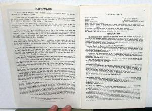 1934 Studebaker Commander Owners Manual Reproduction