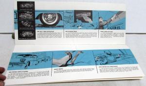 1958 Pontiac Dealer Accessories Sales Brochure Mirrors Lamps Radios Speakers