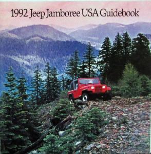 1992 Jeep Jamboree USA Guidebook Locations Dates Original Brochure