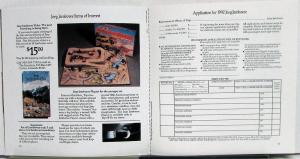 1992 Jeep Jamboree USA Guidebook Locations Dates Original Brochure