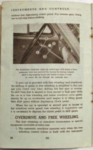 1941 Studebaker Champion Owners Manual