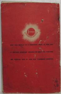 1941 Studebaker Champion Owners Manual